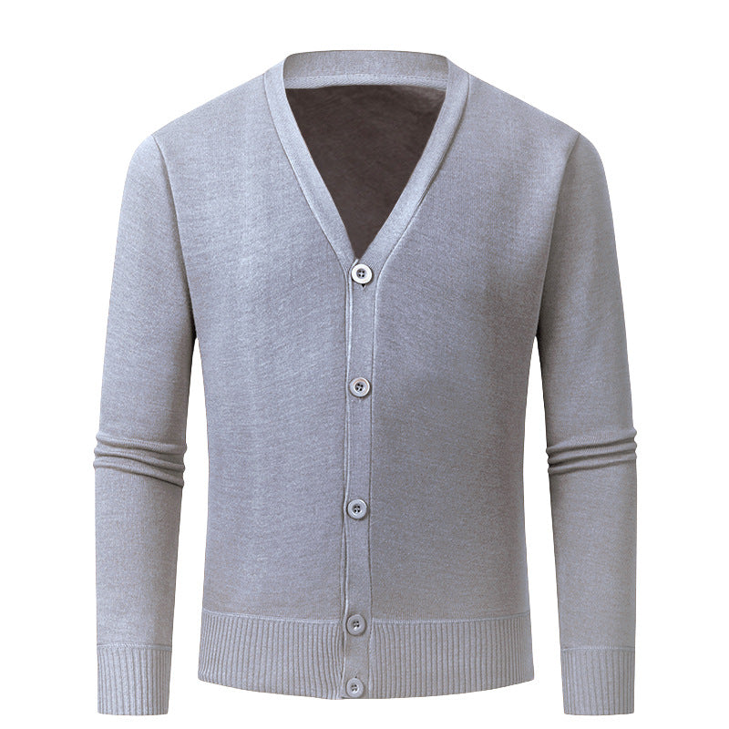 Men's V-neck Cardigan