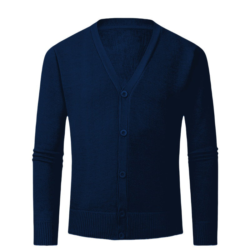 Men's V-neck Cardigan