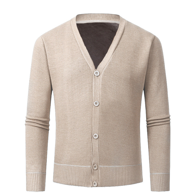 Men's V-neck Cardigan