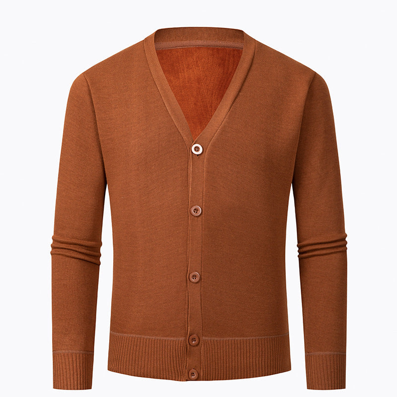 Men's V-neck Cardigan