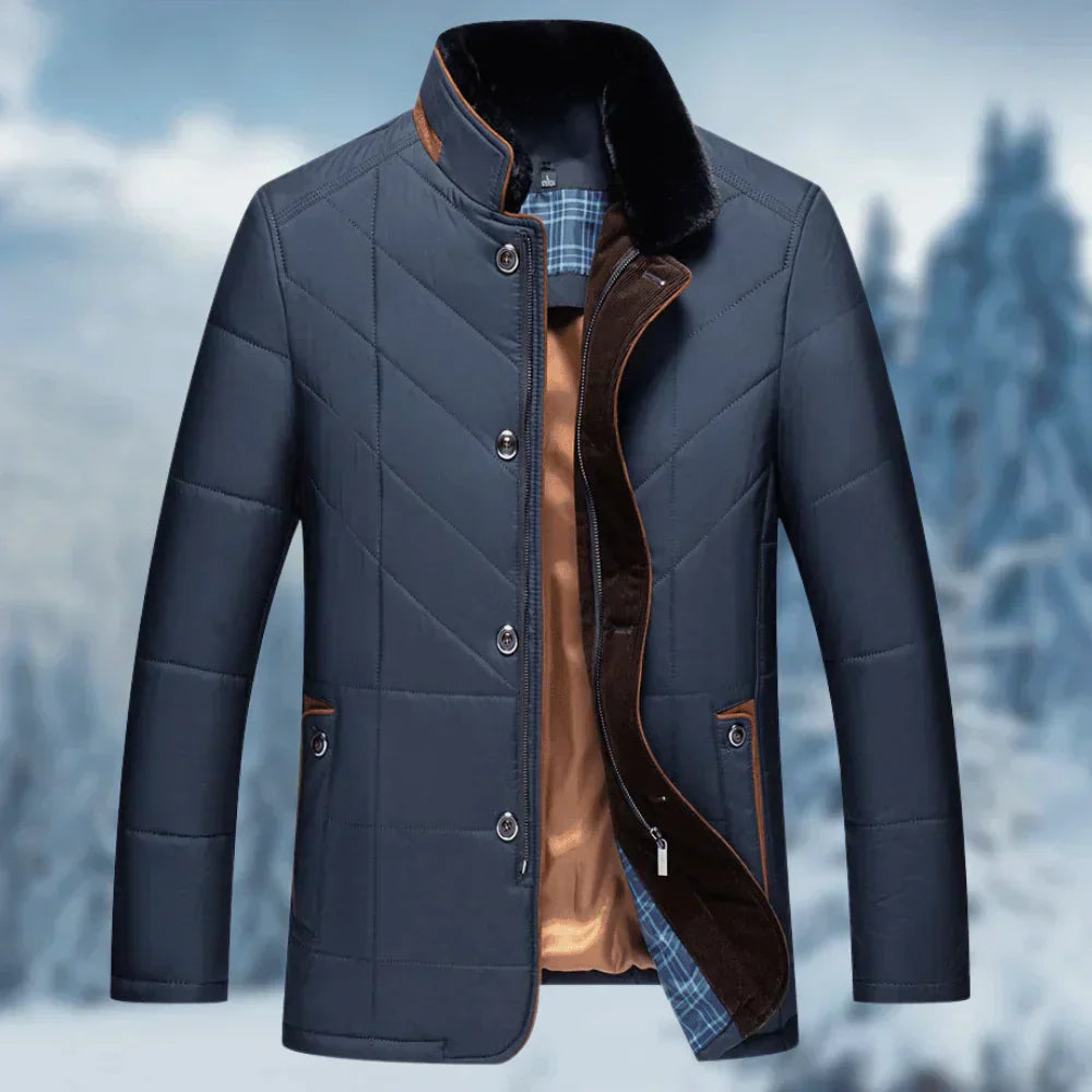 Men's Versatile Winter Jacket with Elegant Design