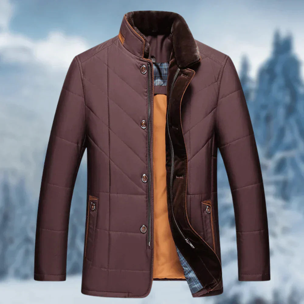 Men's Versatile Winter Jacket with Elegant Design