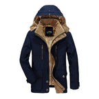 Men's Winter Jacket with Multiple Pockets
