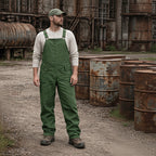 Men's Work Dungarees with Functional Pockets
