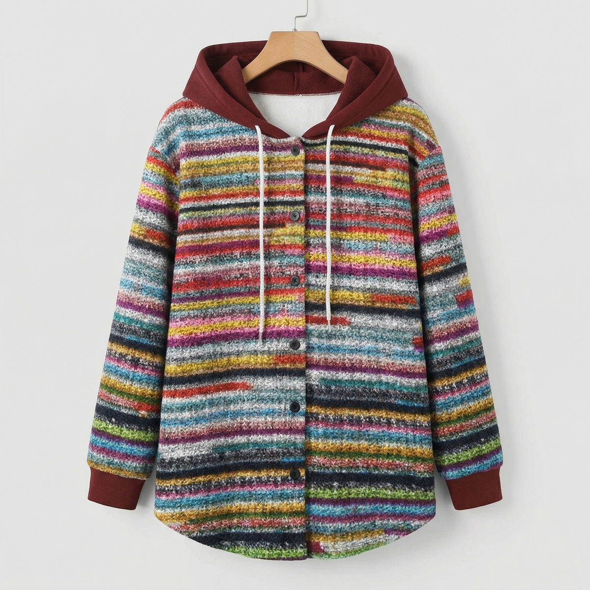 Braemar Plaid Hooded Coat – Product image 02