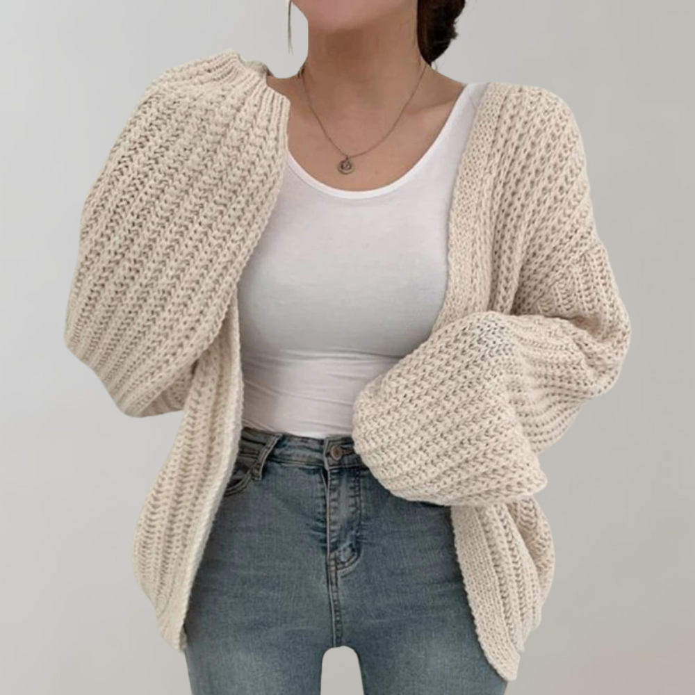 Oversized Chunky Knit Cardigan for Women 3