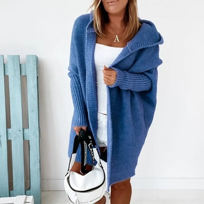 Oversized Hooded Cardigan for Women, Cozy Layering 10