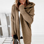 Oversized Hooded Cardigan for Women, Cozy Layering 3