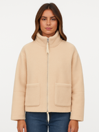 Oversized Sherpa Fleece Jacket for Women 12