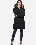 Plus Size Insulated Hooded Winter Jacket for Women