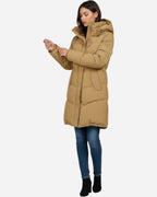Plus Size Insulated Hooded Winter Jacket for Women