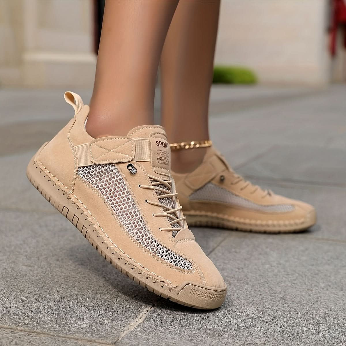 Solenne Air-Mesh Lace Sneakers – Product image 18