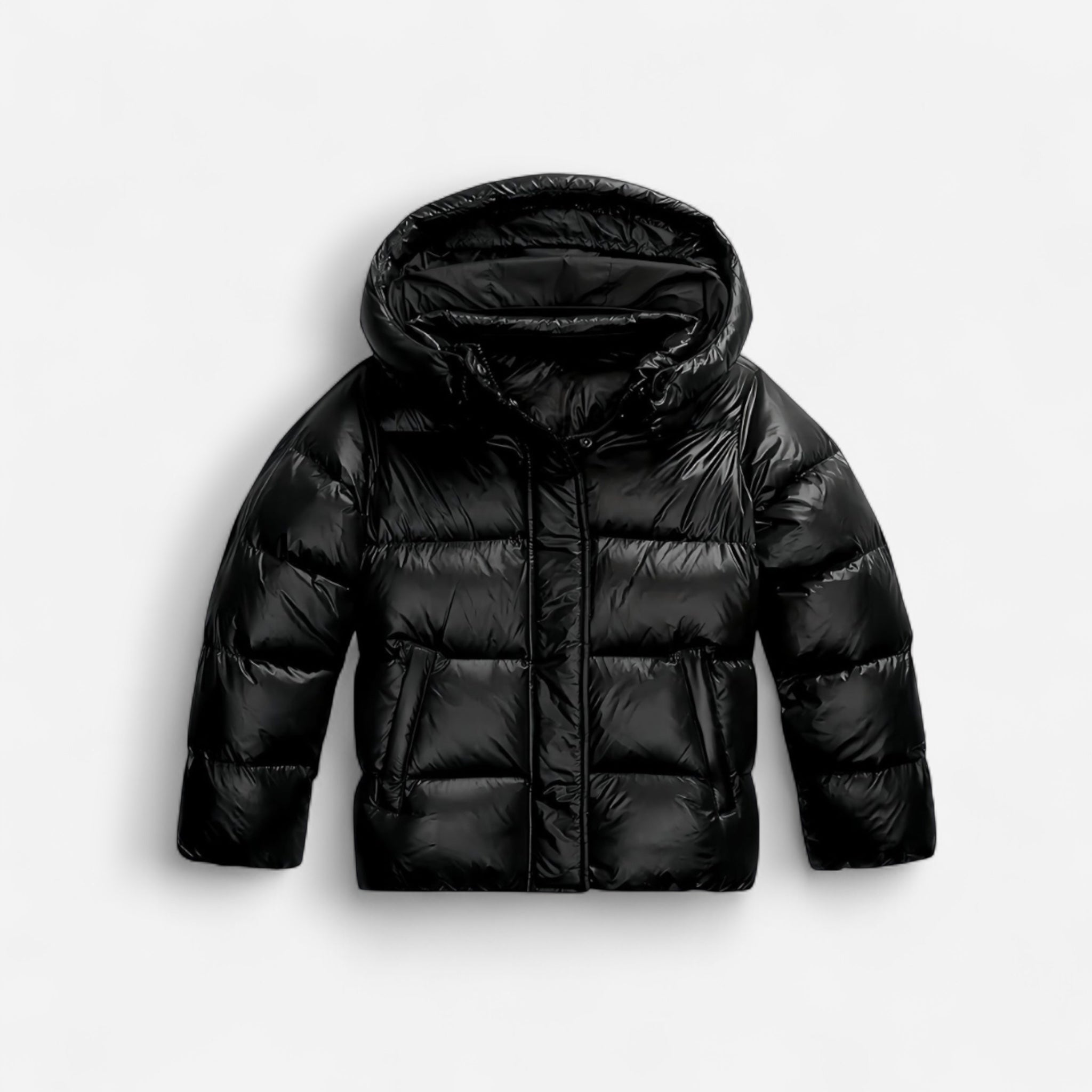 Puffer Jacket with Removable Hood