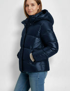 Puffer Jacket with Removable Hood