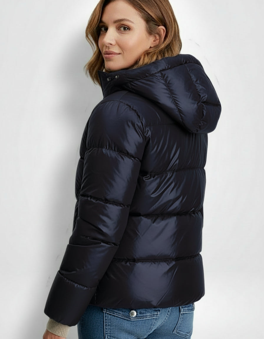 Puffer Jacket with Removable Hood