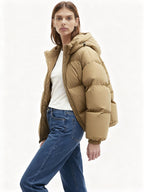 Quilted Hooded Puffer Jacket for Women