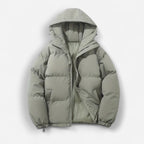 Quilted Hooded Puffer Jacket for Women
