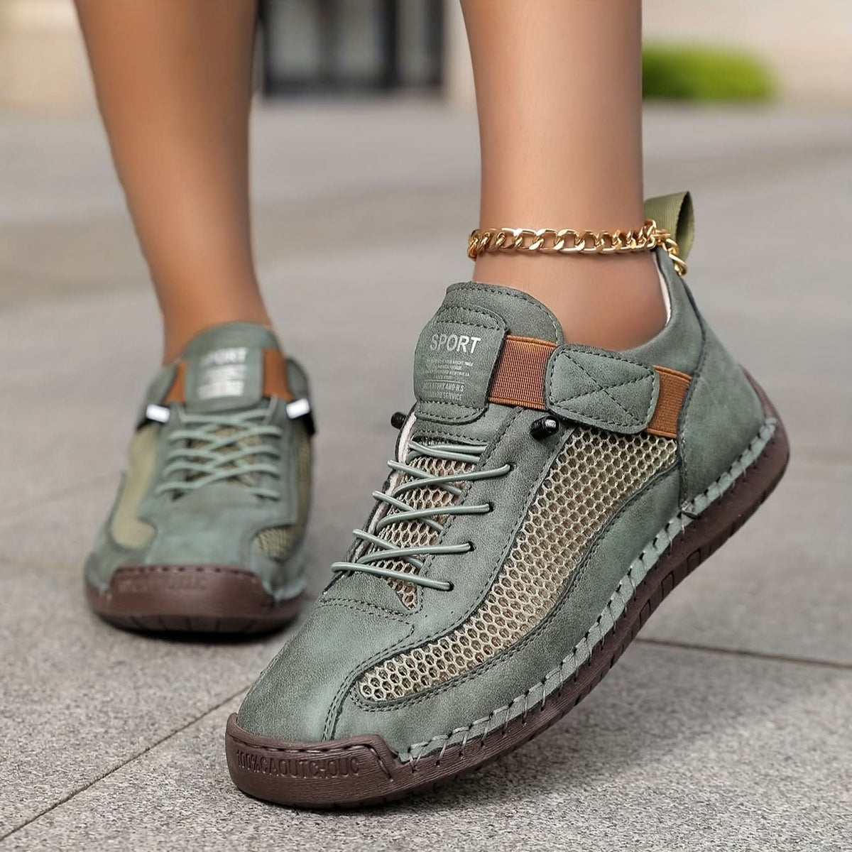 Solenne Air-Mesh Lace Sneakers – Product image 13
