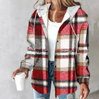 Braemar Plaid Hooded Coat – Product image 07