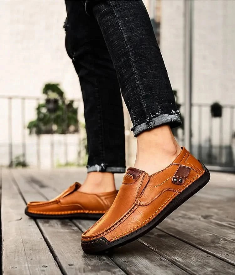 Montford Leather Slip-On Loafers – Product image 03