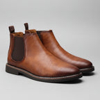 Men's Comfort Round Toe Chelsea Boots
