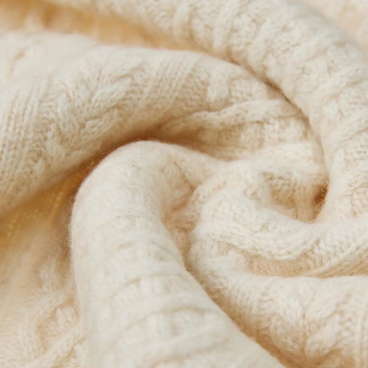 Nordic Cable-Knit Classic Sweater