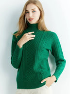 Nordic Cable-Knit Classic Sweater
