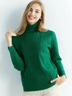 Nordic Cable-Knit Classic Sweater
