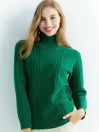 Nordic Cable-Knit Classic Sweater