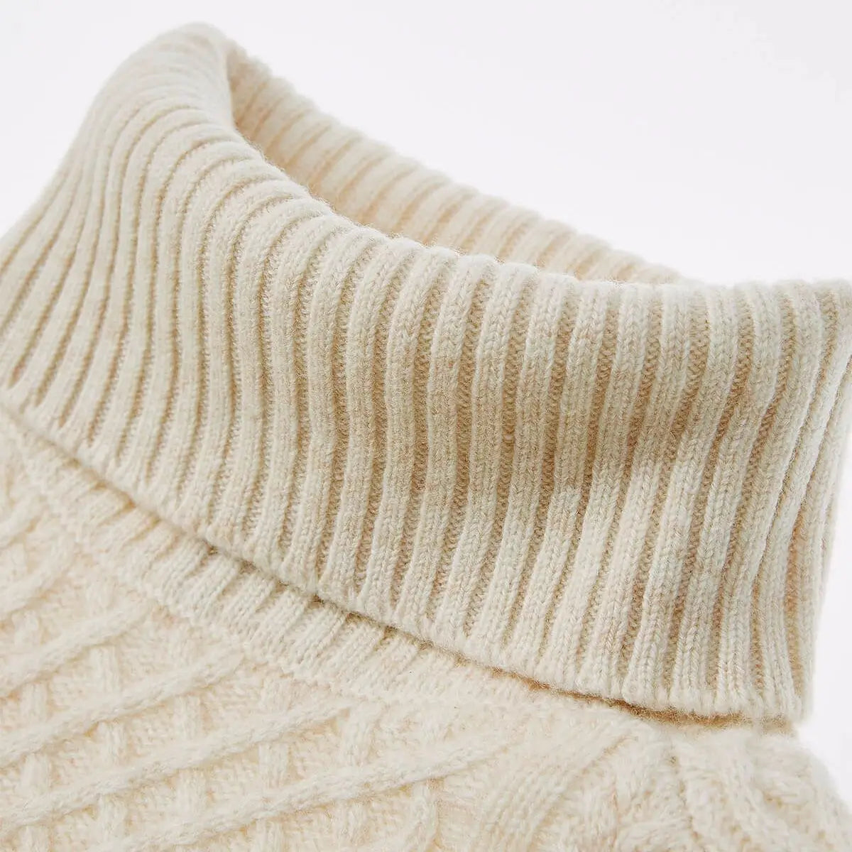Nordic Cable-Knit Classic Sweater