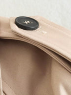 Short Double-Breasted Trench Coat for Women