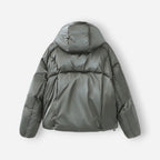 Short Hooded Puffer Jacket for Women
