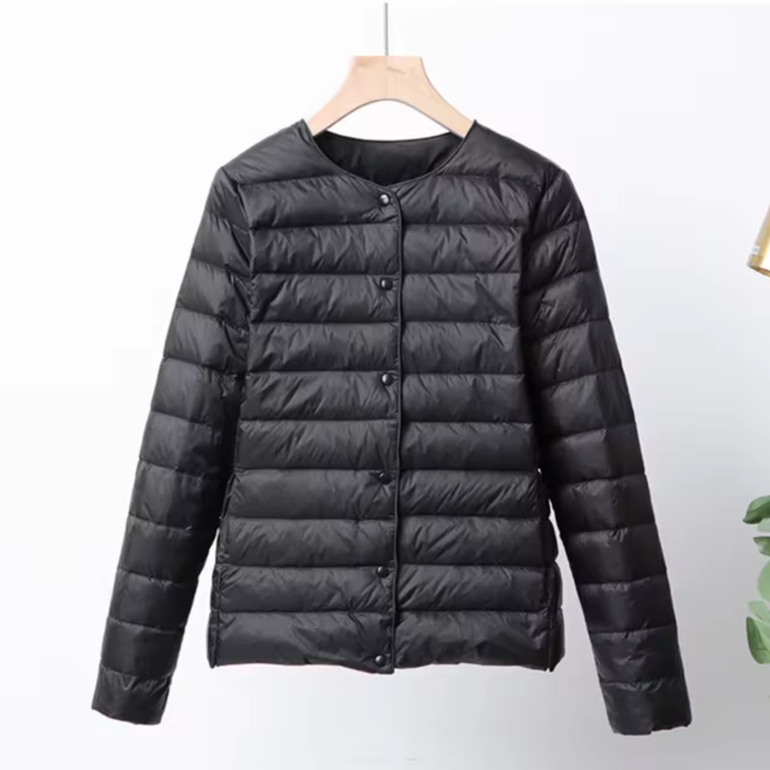 Slim-Fit Ultrathin Down Jacket for Women