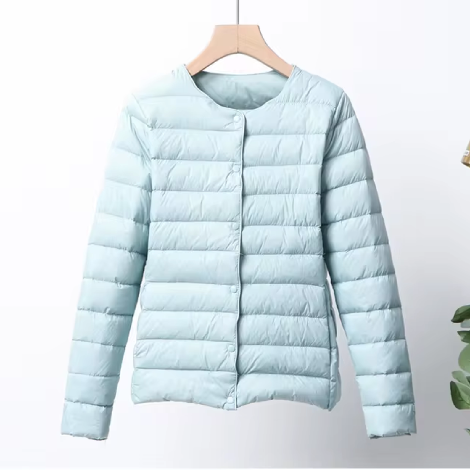 Slim-Fit Ultrathin Down Jacket for Women
