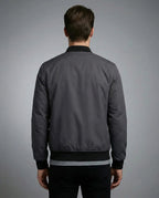 Slim Fit Lightweight Bomber Jacket for Men
