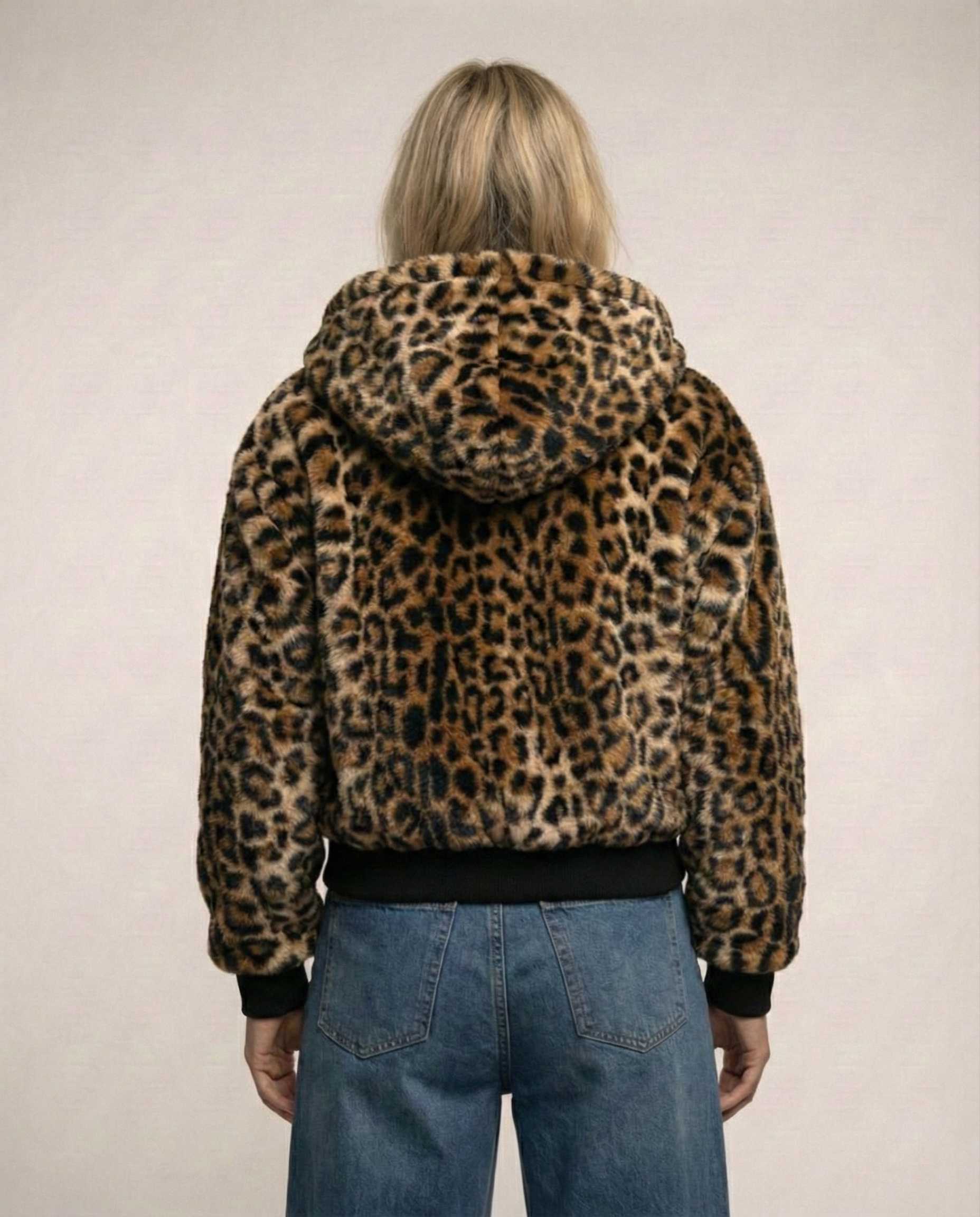 Sporty Hooded Bomber Jacket for Women