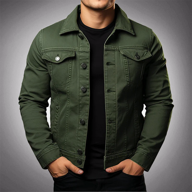 Tailored Denim Jacket for Men