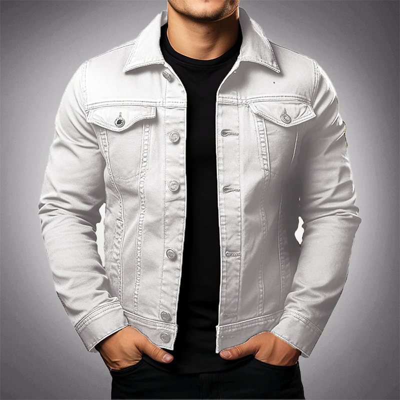 Tailored Denim Jacket for Men
