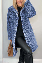 Tailored Leopard Print Coat for Women 5