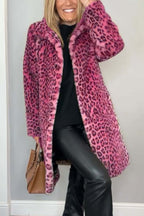 Tailored Leopard Print Coat for Women 6