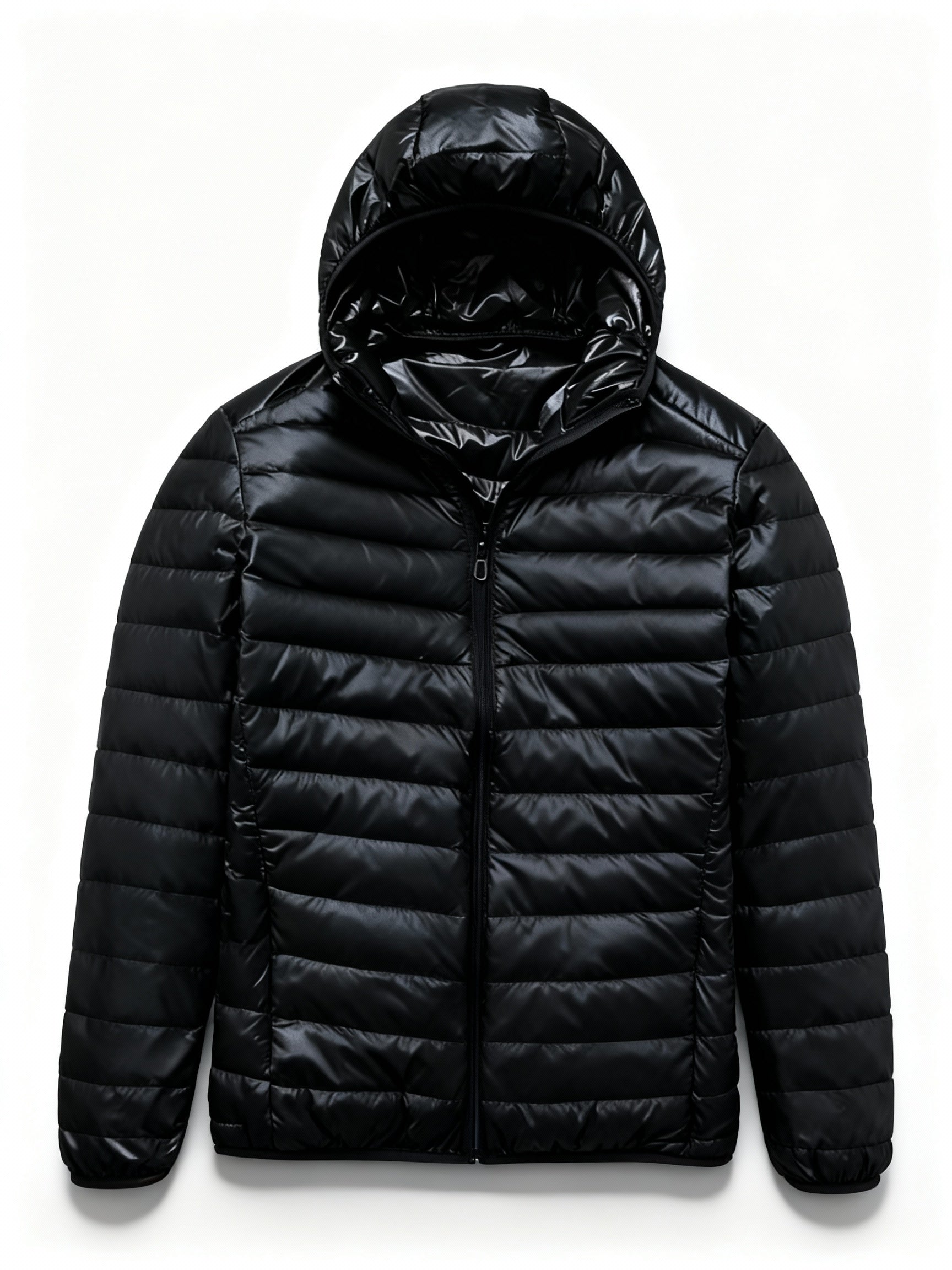 Ultralight Quilted Hooded Jacket for Men