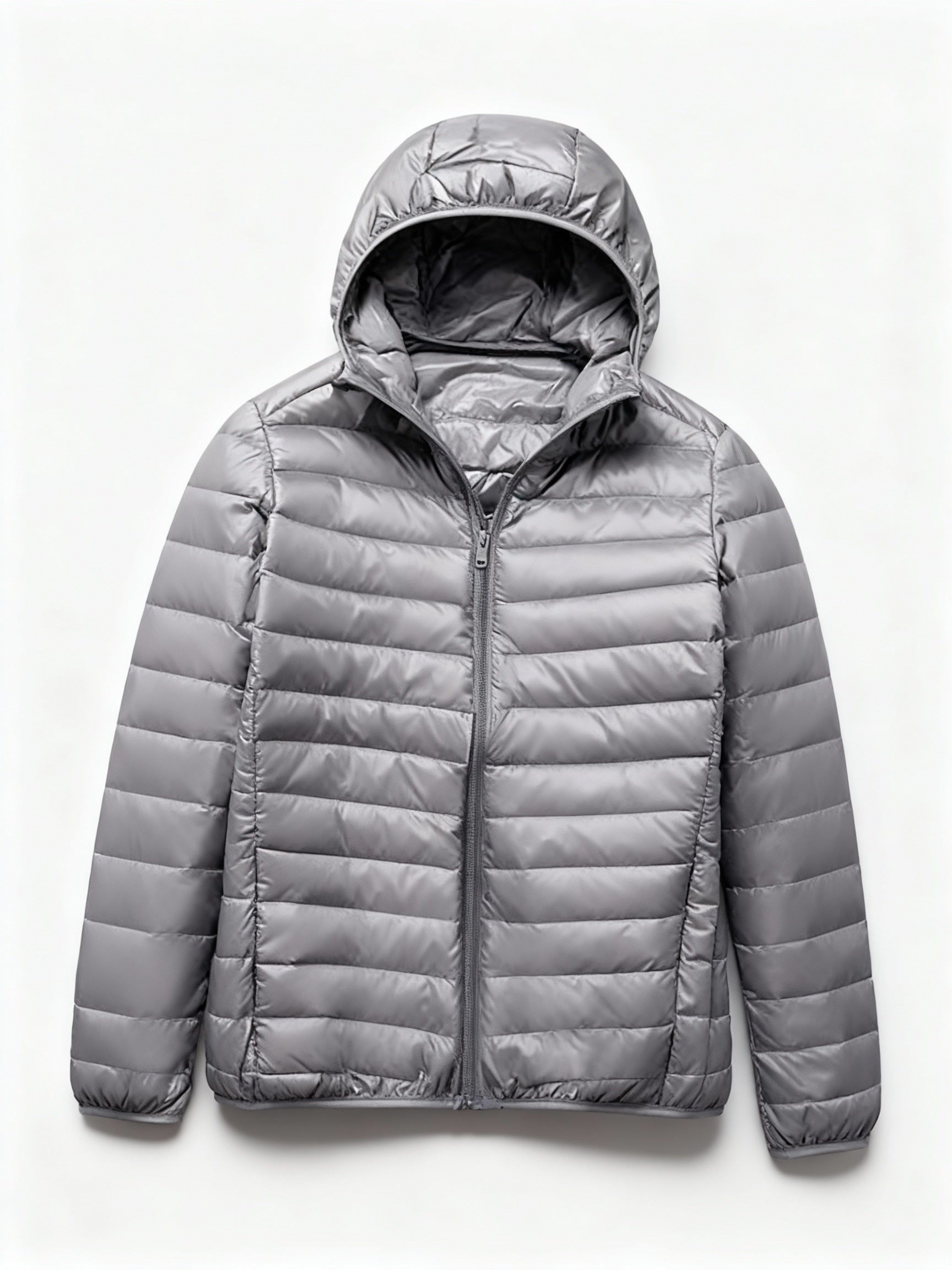 Ultralight Quilted Hooded Jacket for Men