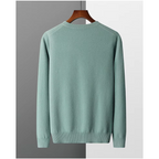 V-Neck Knit Sweater for Men