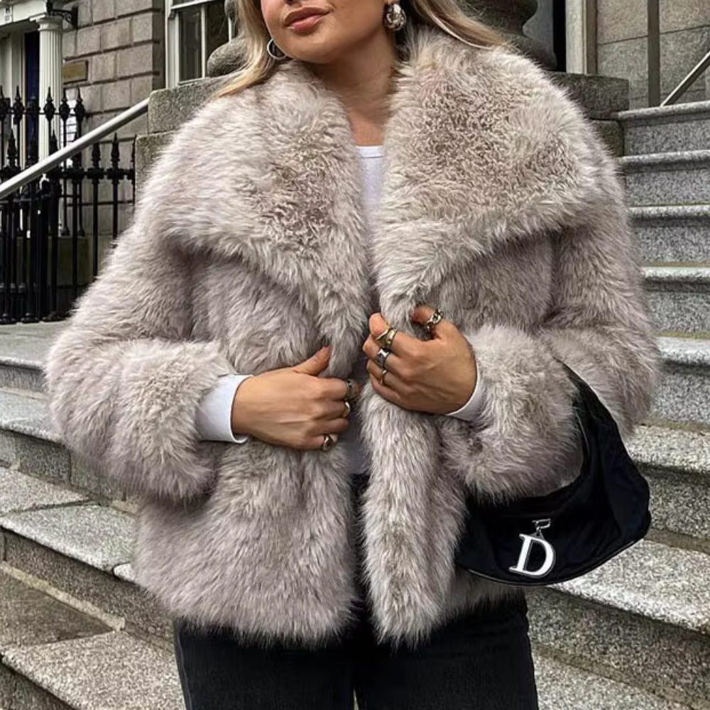 Glam Faux Fur Jacket