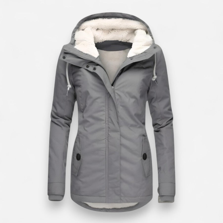 Waterproof Hooded Winter Jacket for Women