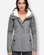 Waterproof Hooded Winter Jacket for Women