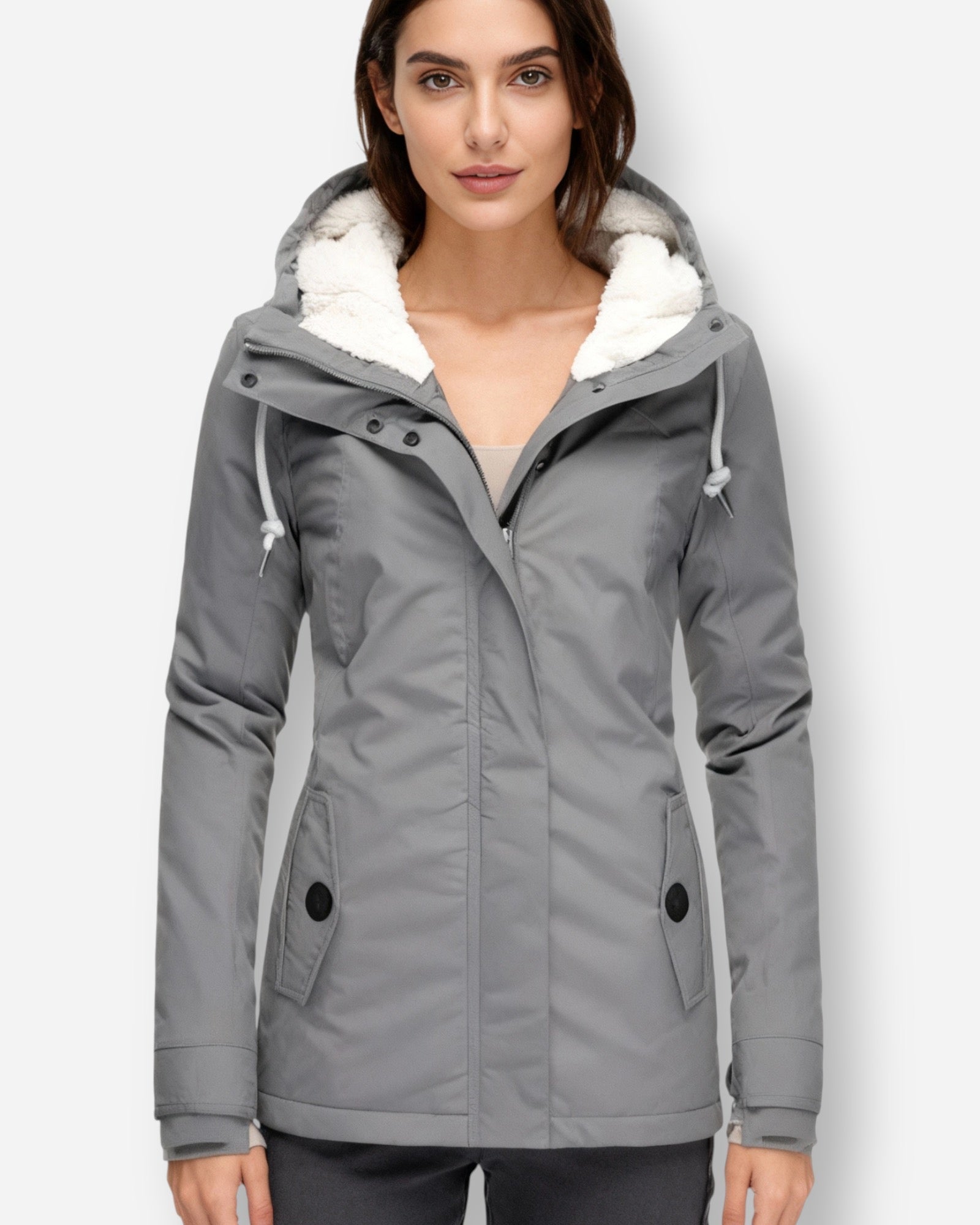 Waterproof Hooded Winter Jacket for Women