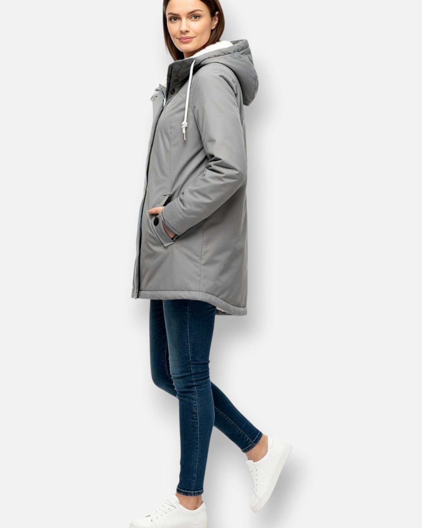 Waterproof Hooded Winter Jacket for Women