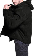 Windproof fleece jacket for men