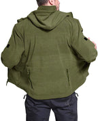 Windproof fleece jacket for men